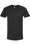 Tultex Combed Cotton T-shirt In Black