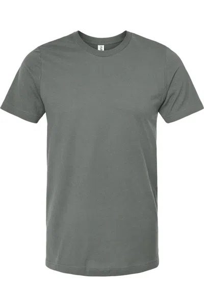 Tultex Combed Cotton T-shirt In Green