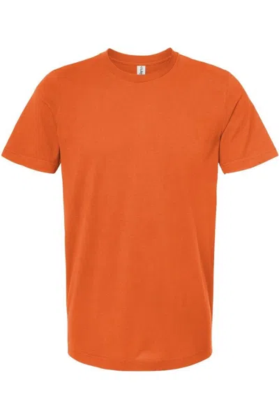 Tultex Combed Cotton T-shirt In Orange