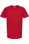Tultex Combed Cotton T-shirt In Red