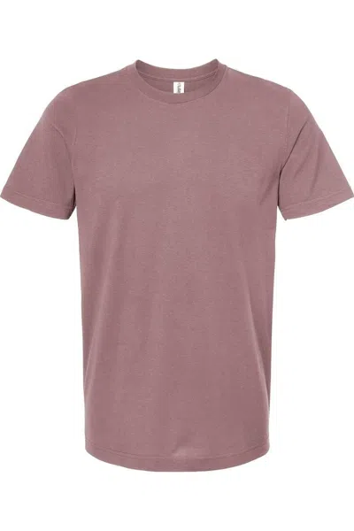 Tultex Combed Cotton T-shirt In Brown