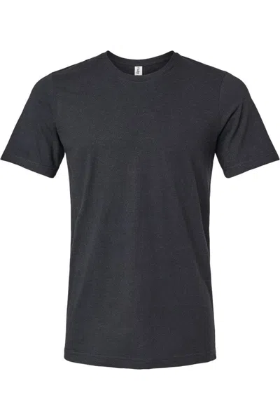 Tultex Combed Cvc T-shirt In Black
