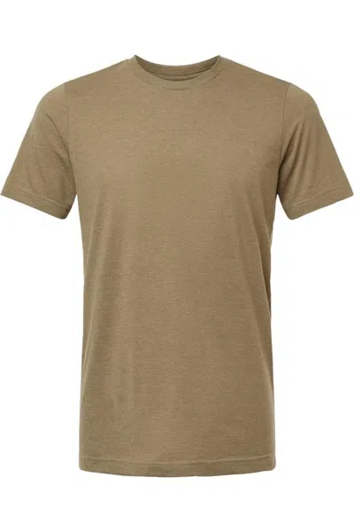 Tultex Combed Cvc T-shirt In Brown
