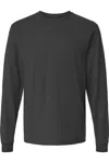 Tultex Fine Jersey Long Sleeve T-shirt In Gray