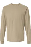 Tultex Fine Jersey Long Sleeve T-shirt In Neutral