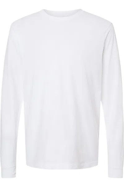 Tultex Fine Jersey Long Sleeve T-shirt In White