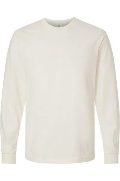 Tultex Fine Jersey Long Sleeve T-shirt In Neutral
