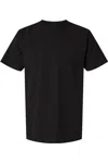 Tultex Unisex Heavyweight Pocket T-shirt In Black