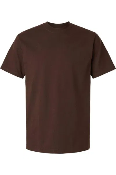 Tultex Heavyweight Street T-shirt In Brown