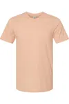 Tultex Unisex Premium Cotton Blend T-shirt In Pink