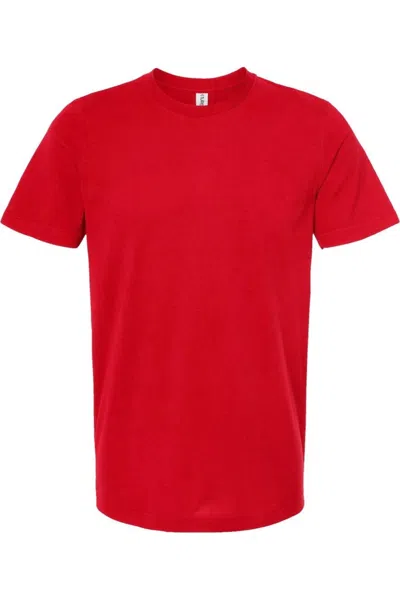 Tultex Premium Cotton T-shirt In Red