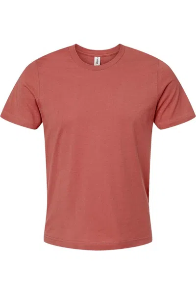Tultex Premium Cotton T-shirt In Pink