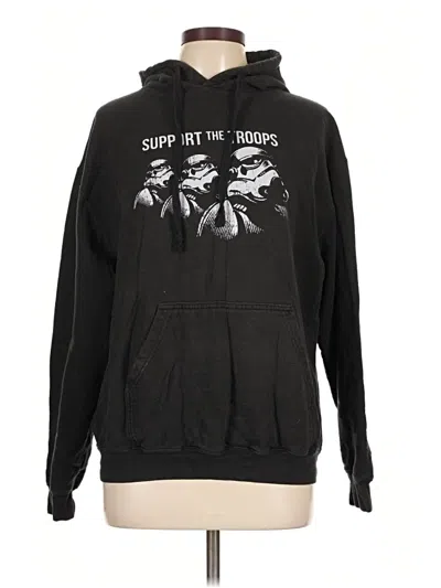 Pre-owned Tultex Pullover Hoodie In Black
