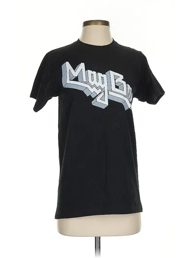 Pre-owned Tultex Short Sleeve T-shirt In Black