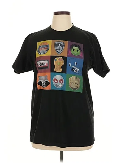 Pre-owned Tultex Short Sleeve T-shirt In Black