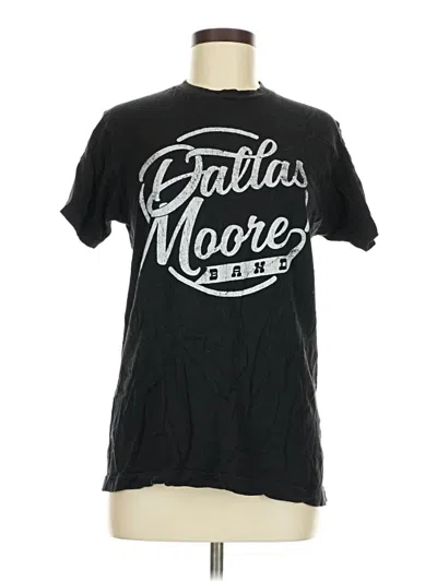 Pre-owned Tultex Short Sleeve T-shirt In Black