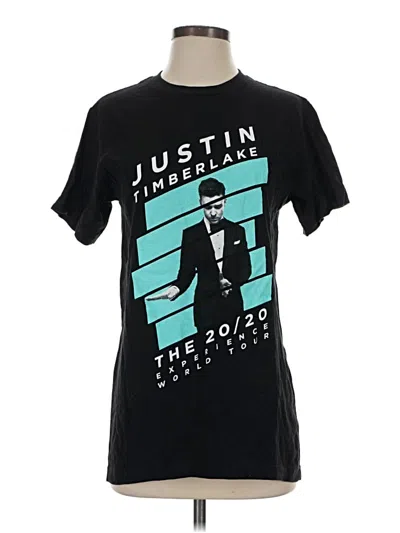 Pre-owned Tultex Short Sleeve T-shirt In Black