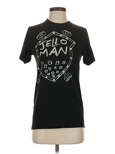 Pre-owned Tultex Short Sleeve T-shirt In Black