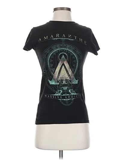 Pre-owned Tultex Short Sleeve T-shirt In Black