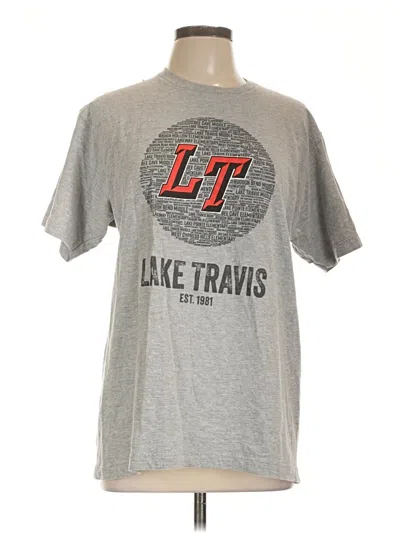 Pre-owned Tultex Short Sleeve T-shirt In Gray