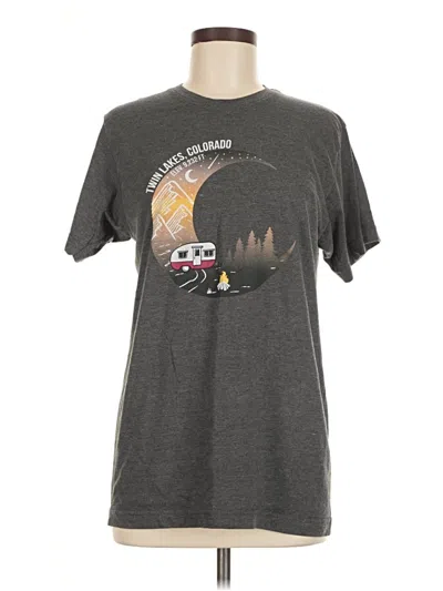 Pre-owned Tultex Short Sleeve T-shirt In Gray