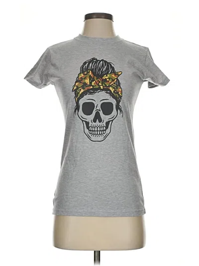 Pre-owned Tultex Short Sleeve T-shirt In Gray