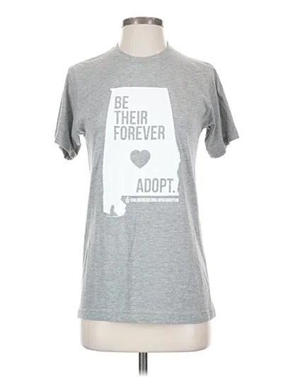 Pre-owned Tultex Short Sleeve T-shirt In Gray