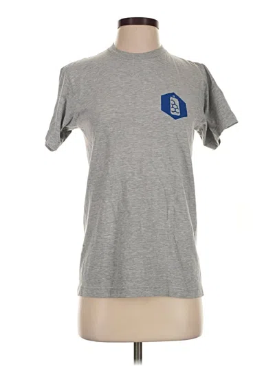 Pre-owned Tultex Short Sleeve T-shirt In Gray