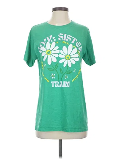Pre-owned Tultex Short Sleeve T-shirt In Green
