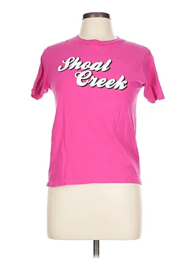Pre-owned Tultex Short Sleeve T-shirt In Pink