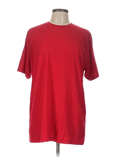Pre-owned Tultex Short Sleeve T-shirt In Red