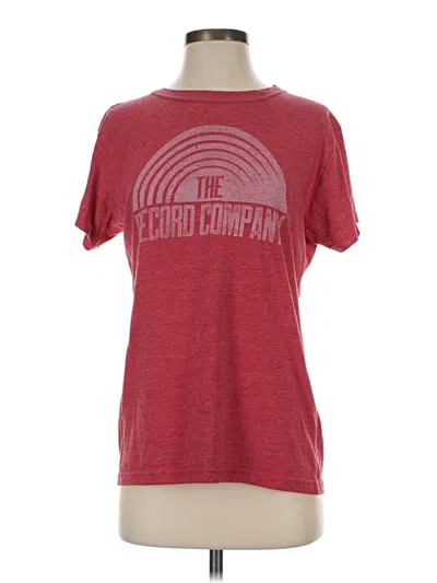 Pre-owned Tultex Short Sleeve T-shirt In Red