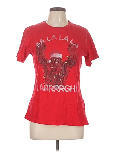 Pre-owned Tultex Short Sleeve T-shirt In Red