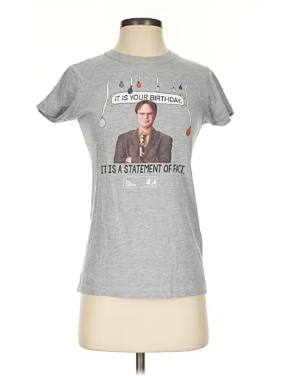Pre-owned Tultex Short Sleeve T-shirt In Silver