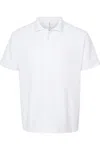 Tultex Unisex 50/50 Sport Polo In White