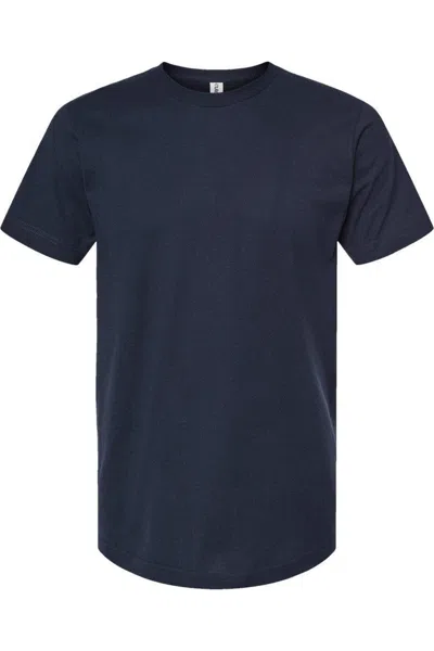 Tultex Unisex Fine Jersey T-shirt In Blue