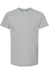 Tultex Unisex Fine Jersey T-shirt In Grey