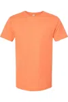 Tultex Unisex Fine Jersey T-shirt In Pink