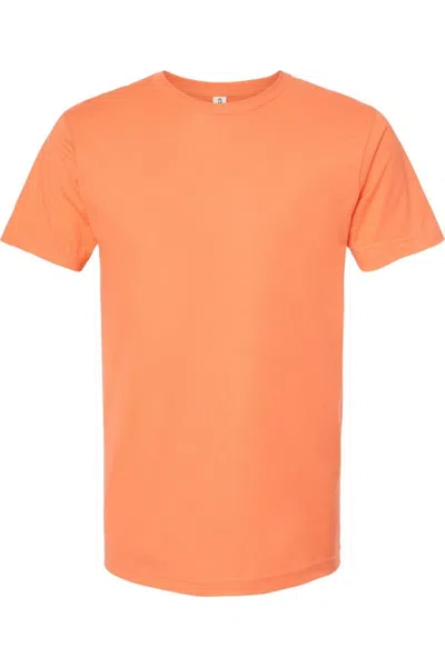 Tultex Unisex Fine Jersey T-shirt In Pink