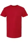 Tultex Unisex Fine Jersey T-shirt In Red