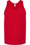 Tultex Unisex Fine Jersey Tank Top In Red