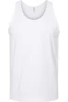 Tultex Unisex Fine Jersey Tank Top In White