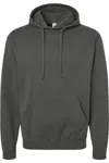 Tultex Unisex Fleece Hooded Sweatshirt In Pink