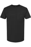 Tultex Unisex Heavyweight Pocket T-shirt In Black