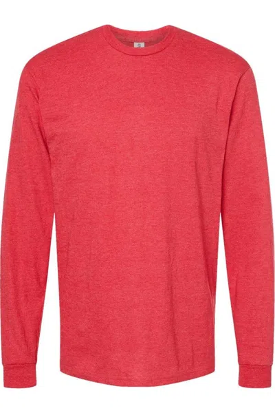 Tultex Unisex Jersey Long Sleeve T-shirt In Multi