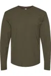 Tultex Unisex Jersey Long Sleeve T-shirt In Multi