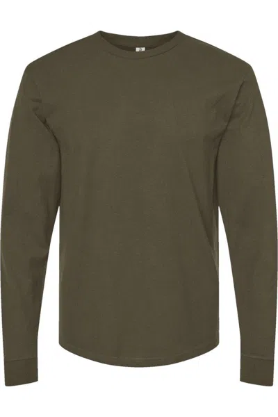 Tultex Unisex Jersey Long Sleeve T-shirt In Multi