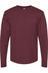 Tultex Unisex Jersey Long Sleeve T-shirt In White