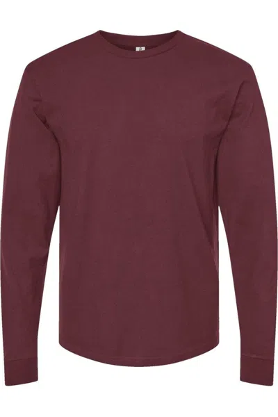 Tultex Unisex Jersey Long Sleeve T-shirt In White