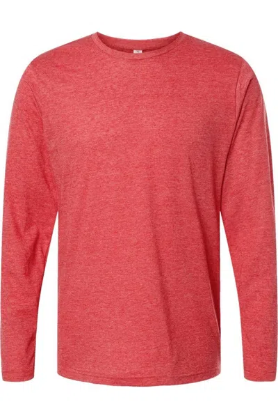Tultex Unisex Poly-rich Long Sleeve T-shirt In Multi